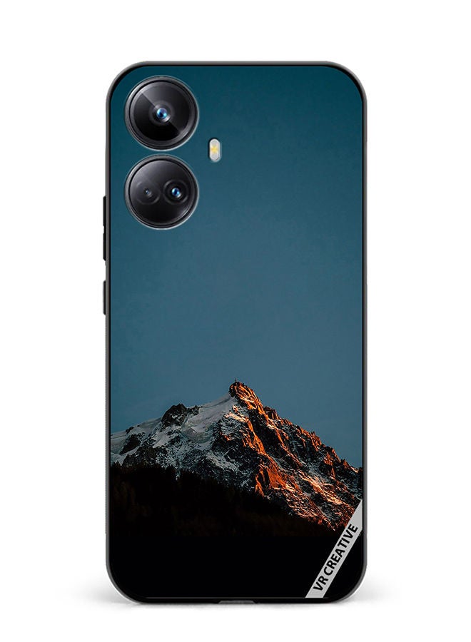 VR CREATIVE غطاء حماية لهاتف Realme 10 Pro Plus بتصميم جبلي متعدد الألوان - Image 1