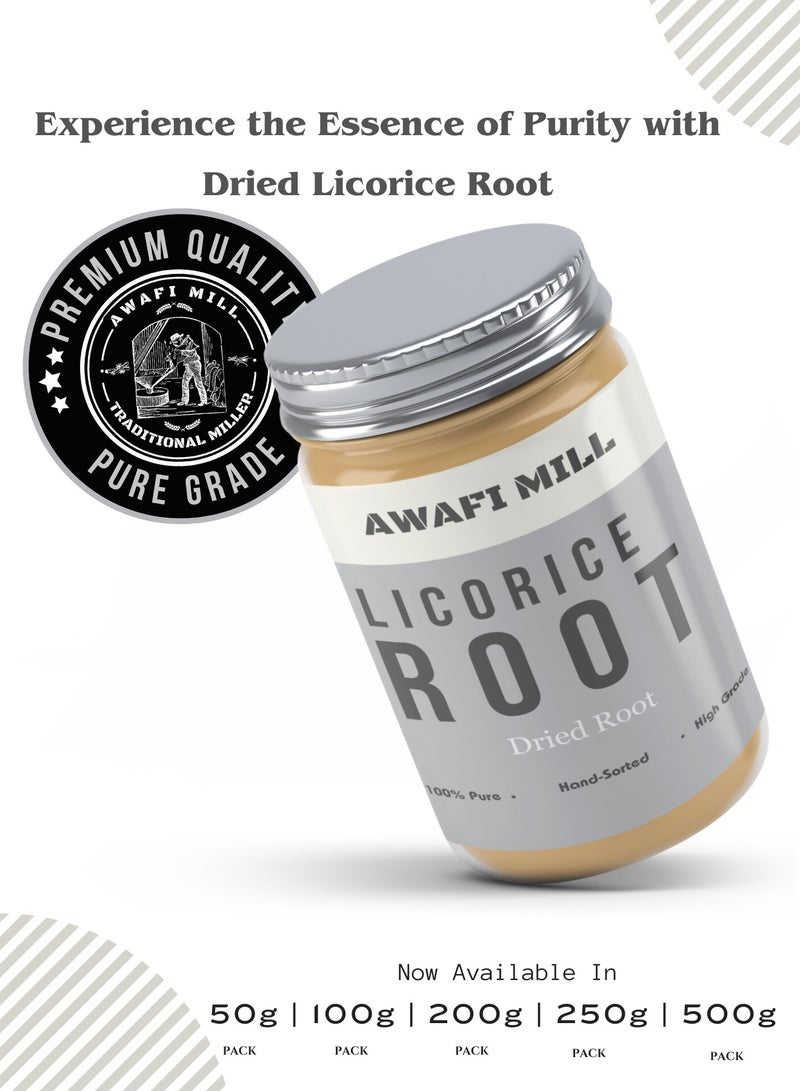 Awafi Mill AWAFI MILL Licorice Root | Premium Natural Dried Root for Brewing and Cooking - Image 4