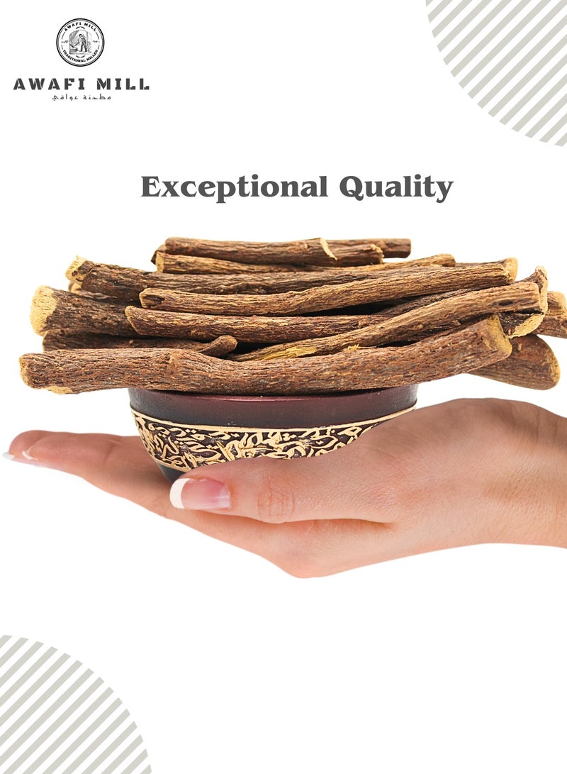 Awafi Mill AWAFI MILL Licorice Root | Premium Natural Dried Root for Brewing and Cooking - Image 5
