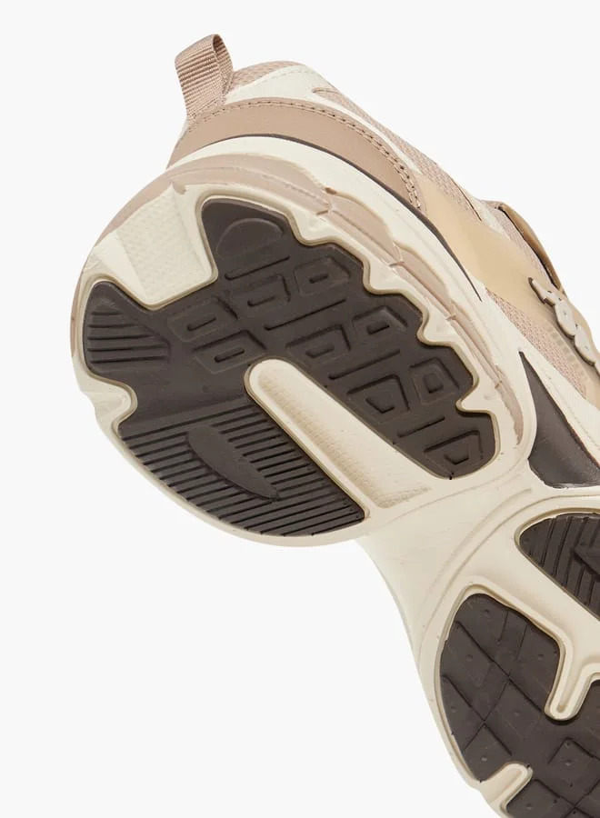 Kappa Women's Panelled Lace-Up Sports Shoes with Pull Tabs