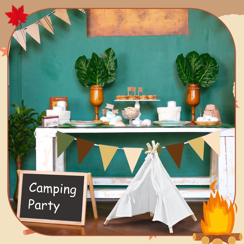 LOYIM Camping Themed Party Decorations - Tents, Centerpiece, Camper Birthday Supplies for Boy & Girl - Camping Theme Birthday Party & Baby Shower Indoor/Outdoor Decor - Image 4