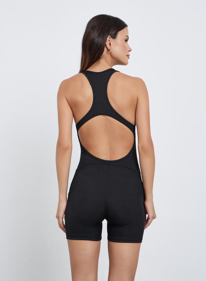 Styli Scoop Neck Mid Thigh Body Slimmer with Racerback Detail - Image 5