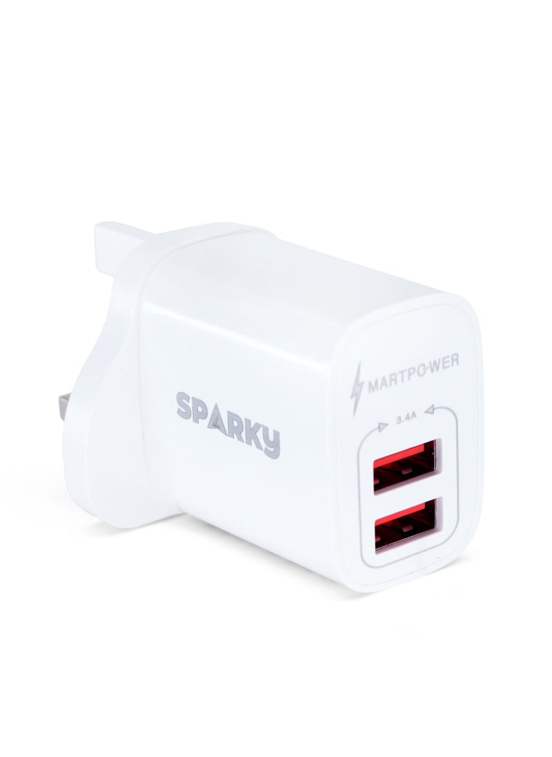 Sparky - Fast wall charger with two USB ports - Image 1