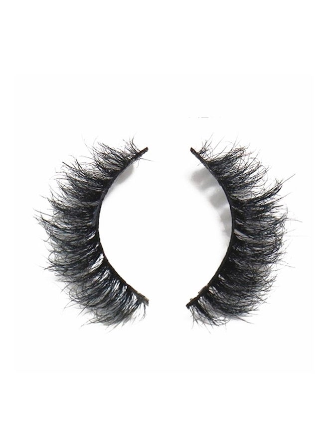 Natural Cross Section False Eyelashes Black - Image 1
