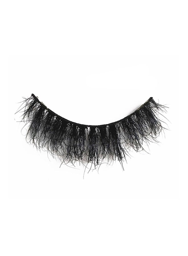 Natural Cross Section False Eyelashes Black - Image 2