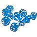 Yiotfandoll 10PCS Polyhedral Dice D6 Acrylic Dice 16mm Transparent Blue for RPG MTG DND Table Games - Image 4