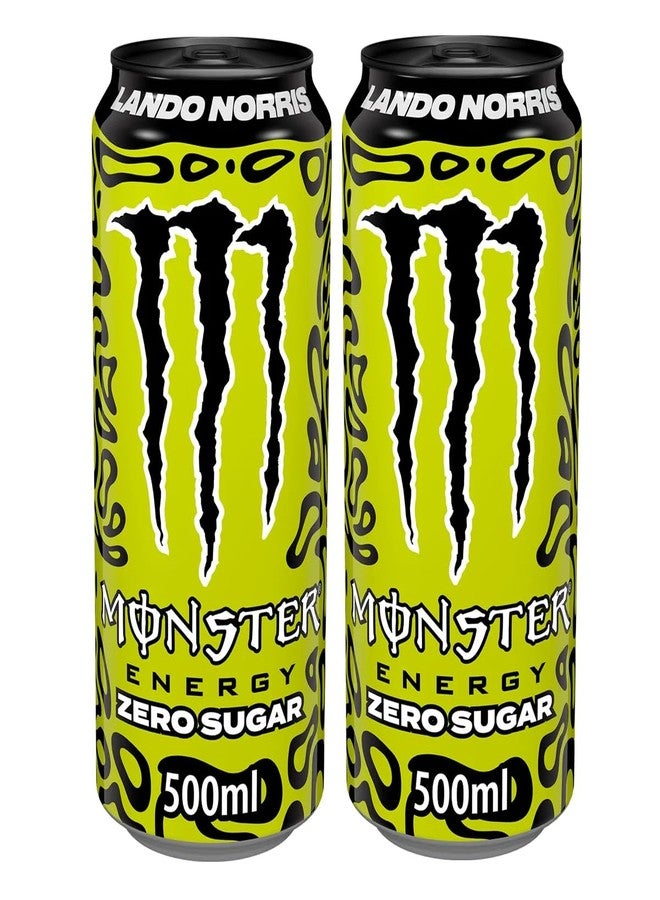 SFU E Com Monster Energy Lando Norris Zero Sugar | Imported Energy Drink | 2 x 500ml Can - Image 1