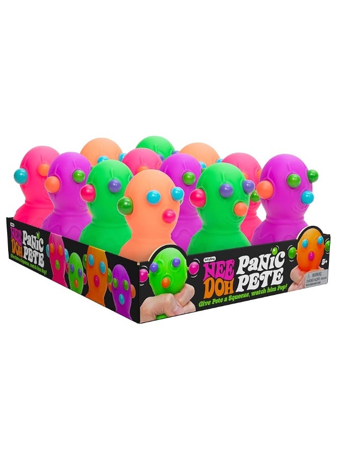 Schylling Schylling NeeDoh Panic Pete  Sensory Fidget Toy  Assorted Colors  Ages 3 to Adult Pack of 1 - Image 2