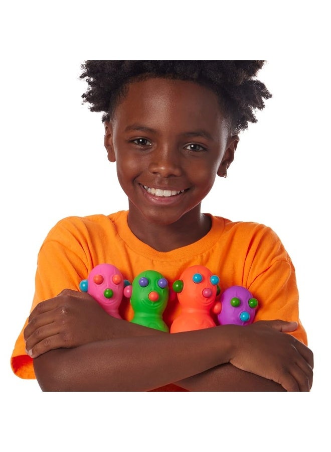Schylling Schylling NeeDoh Panic Pete  Sensory Fidget Toy  Assorted Colors  Ages 3 to Adult Pack of 1 - Image 4