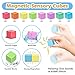 Apluses 42PCS Magnetic Blocks Set Magnet Building Cubes for Toddlers Travel Sensory Autism Preschool Montessori Toys for 3 4 5 6 7 8 Year Old Birthday Girls Boys Gifts - Image 4