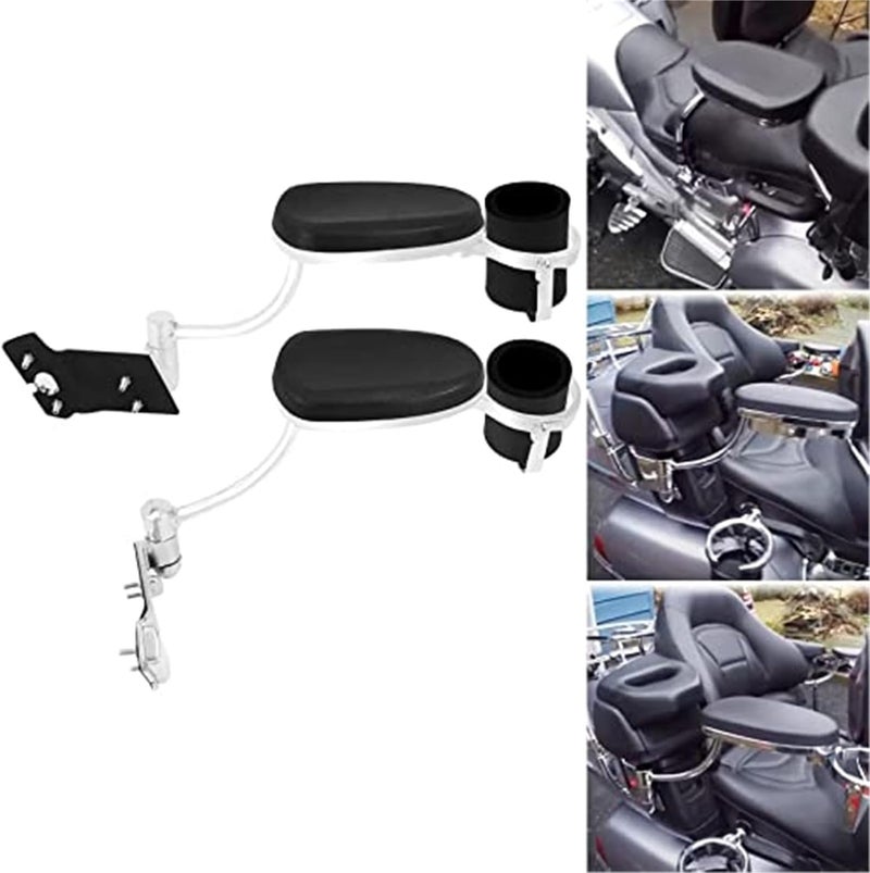 QASULER Adjustable Rear Passenger Armrests for Goldwing GL1800 - Image 5