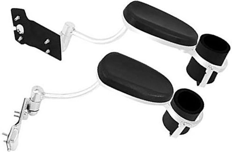 QASULER Adjustable Rear Passenger Armrests for Goldwing GL1800 - Image 1