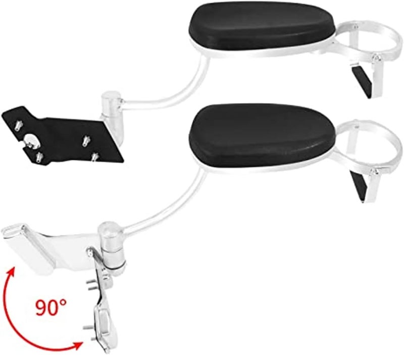 QASULER Adjustable Rear Passenger Armrests for Goldwing GL1800 - Image 4