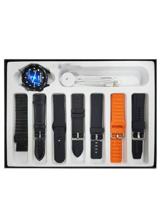Wisme WS-63 Max Smartwatch with AMOLED Display, Wireless Charging, and Health Sensors - Stylish Black Design with Multiple Straps for iOS and Android Compatibility - pzsku/Z3AE7E48E8363BDBBCB32Z/45/_/1729639671/64ad4450-f7f3-4bf3-b205-68a6463d7797