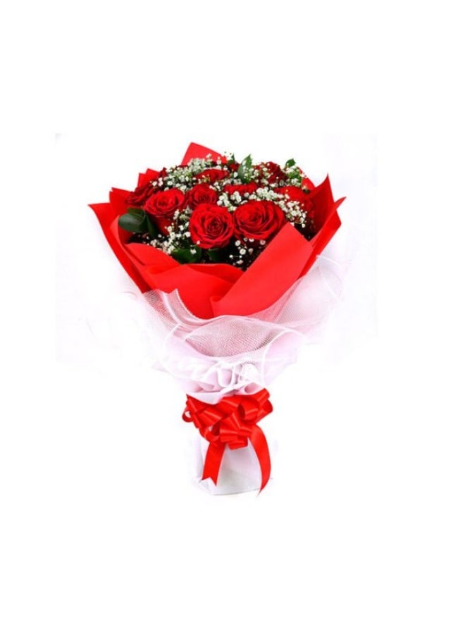 12 Red Roses Bouquet