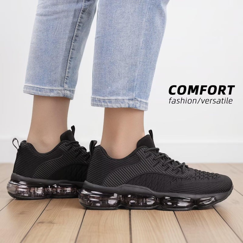 Kapsen Womens Walking Running Shoes Air Cushion Breathable Fashion Tennis Sneakers Mesh Workout Casual Athletic Sports Gym - Image 2