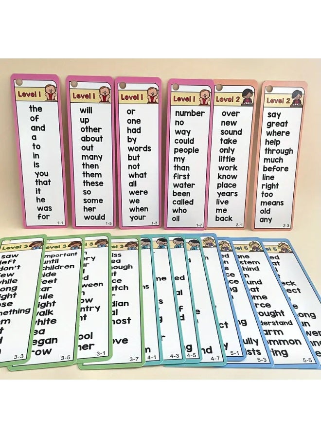 1000 Flash Cards Vision Words - High Frequency Double-Sided Free Words List - Image 2
