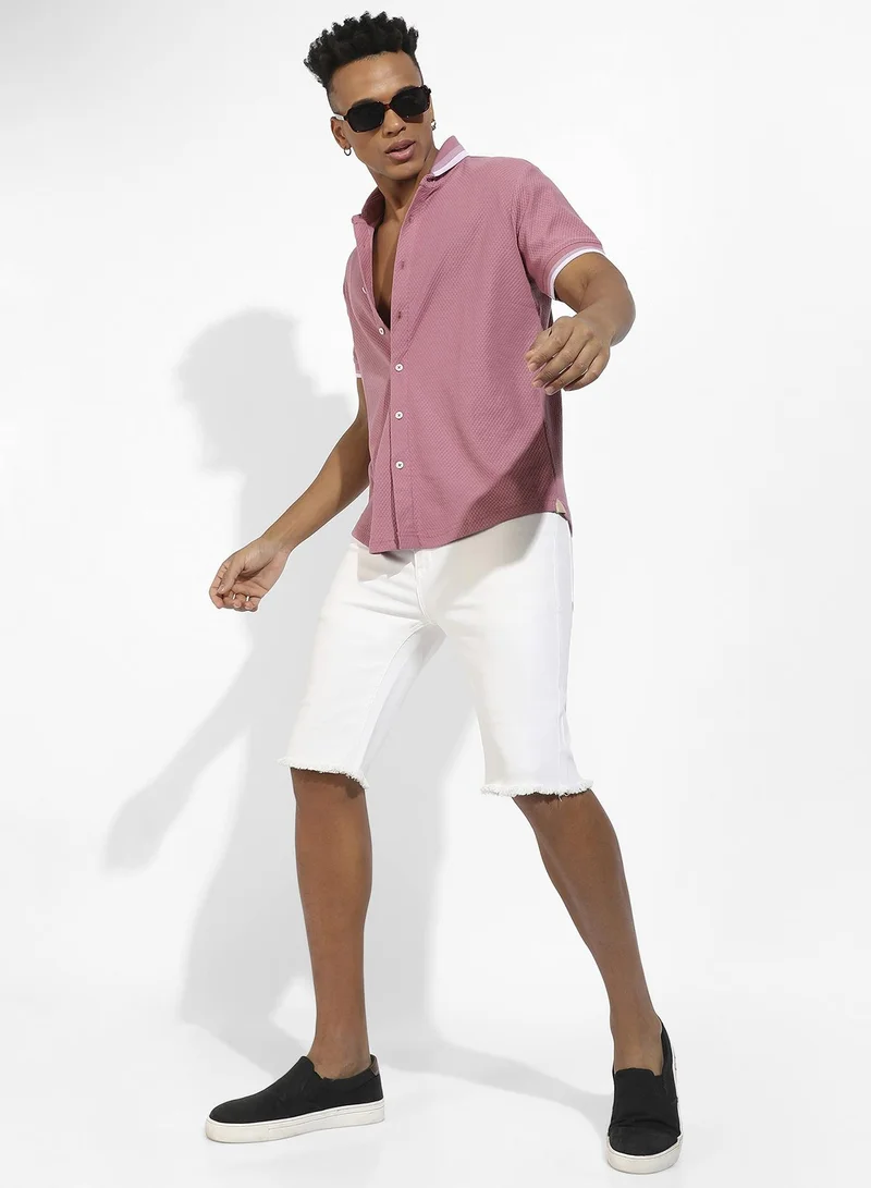 Instafab Plus Honeycomb Knit Shirt