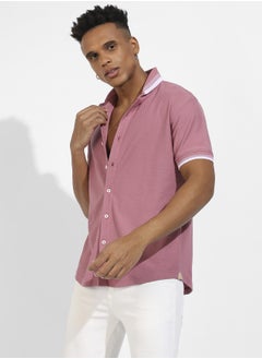 Instafab Plus Honeycomb Knit Shirt  - Image 3