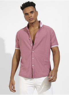 Instafab Plus Honeycomb Knit Shirt  - Image 2