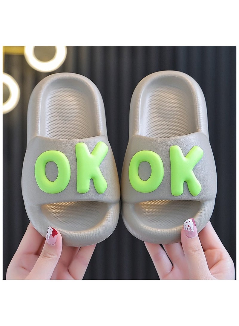 Style Children's slippers summer season home non-slip bath eva home