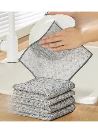 5 pcs Multifunctional Non-Scratch Wire Dish Scouring Pad