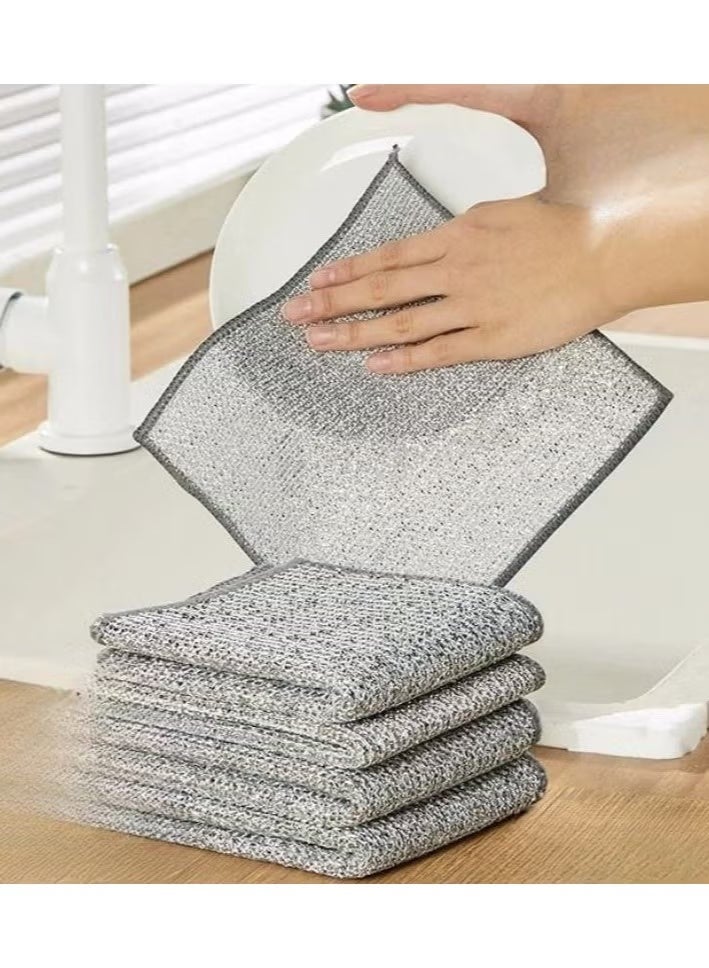 جولدن أروز ليفة تنظيف الأطباق السلكية متعددة الوظائف غير قابلة للخدش5 قطع - Image 1