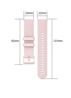 X-level 22MM Band Compatible with HUAWEI Watch GT3(46mm)/ WATCH 3/3 Pro/ GT2 Pro Silicone Waterproof Strap, also compatible with Samsung Gear S3 Frontier/S3 Classic/Galaxy Watch 46mm/Galaxy Watch 3(45mm)  - Image 2