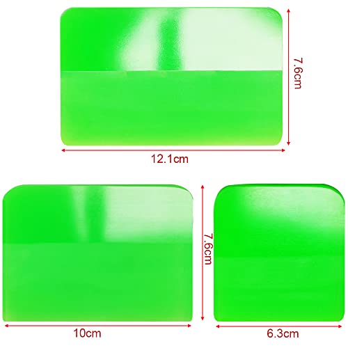 Gebildet جبيليت 3 في 1 ممسحة مطاطية مضادة للخدش، ممسحة PPF، مادة ممسحة TPU للسيارات، أحجام مختلفة من الممسحات مناسبة لتغليف الفينيل وأداة تظليل النوافذ للسيارات - Image 3