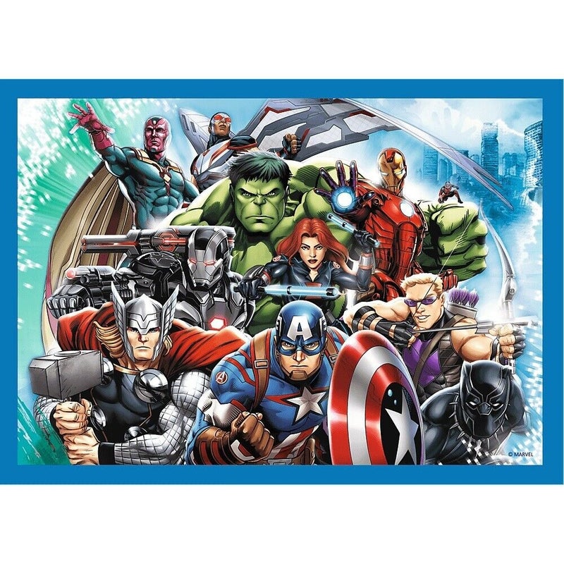 Trefl - Brave Avengers 4 in 1 (54+48+35+70) Pieces - 34386 - Image 5
