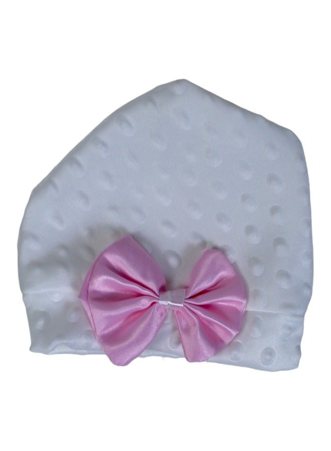 Baby Blanket Swaddle Sleeping Bag With A Bow & Cap for Newborn Easy to Carry - Image 4