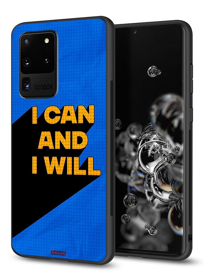 Tolwak Samsung Galaxy S20 Ultra Protective Case Cover I Can And I Will - Image 1