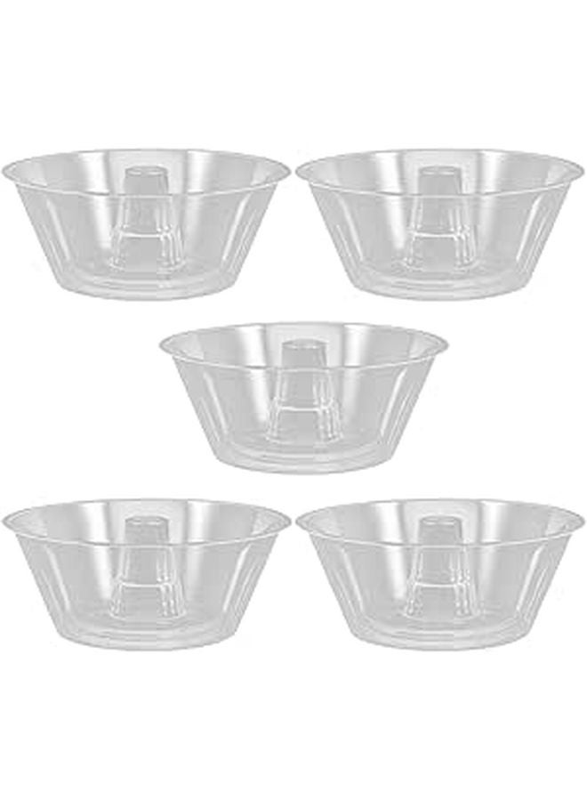 Thickened Portable Food Containers 5 Pack for Popcorn Fries Chicken Snacks Outdoor Party Use - Image 1