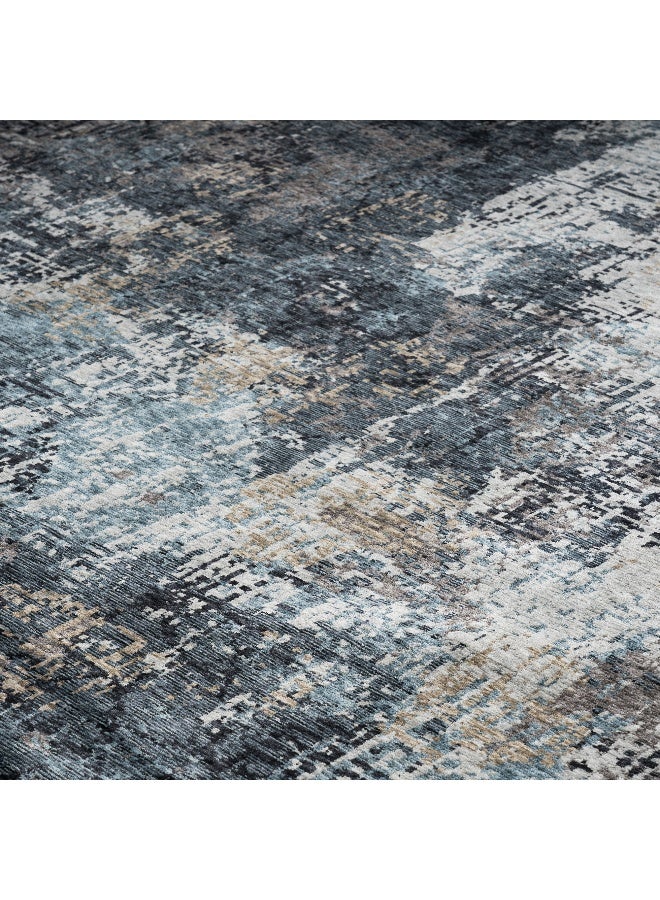 Boutique Blanche Aberdeen Abstract Rug, Blue 160*230Cm - Image 4