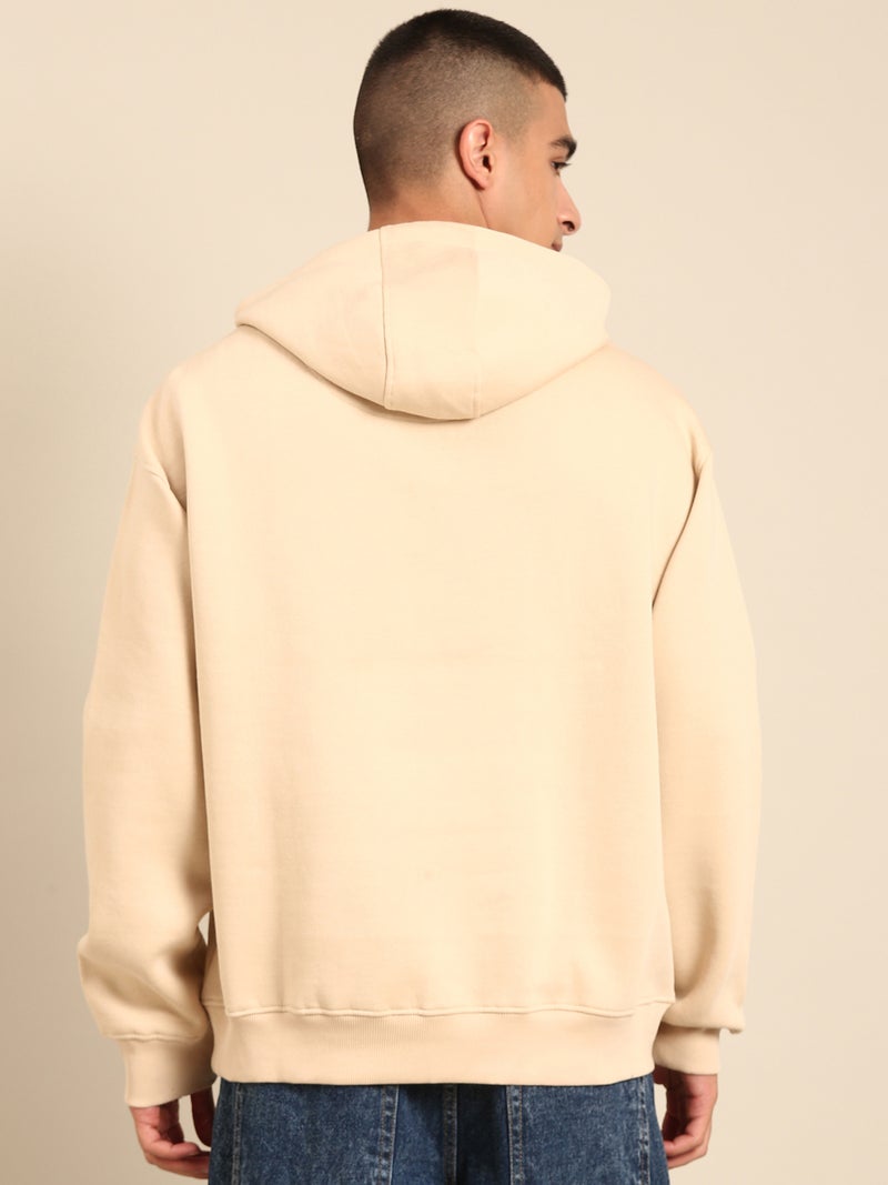 جوفن سويت شيرت بغطاء رأس مطبوع بأكمام كاملة للرجال - Image 2