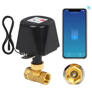 Owfeel WiFi Smart Valve, WiFi Control Water Valve Compatible with Alexa, Google and Application Program iOS/Android