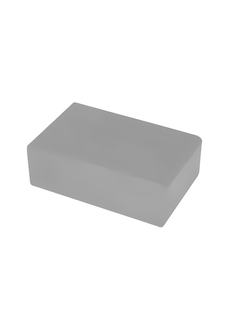H PRO HM Sports Yoga Block Grey |Supportive Foam Brick for Yoga Pilates Stretching and Balance Exercises - Image 1