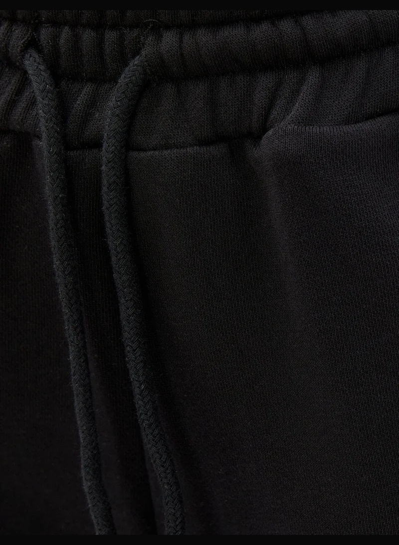 KOTON Pocket Detail Drawstring Mini Shorts