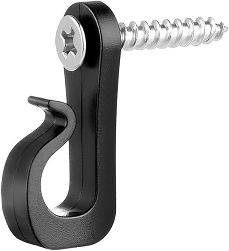 10 قطعة خطاف متعدد الاستخدامات للخارج قابلة لإعادة الاستخدام خطاف S لتعليق أضواء الكريسماس والديكورات - Image 4