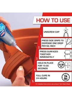 Loctite Super Glue Gel Control 4 G  - Image 2