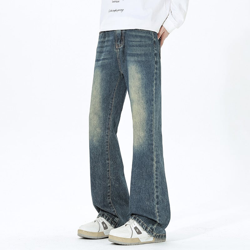 Unisex Classic Denim Jeans Loose Fit Daily Outdoor Wear - Image 4