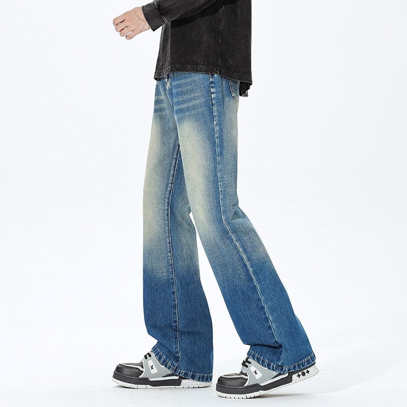 Unisex Classic Denim Jeans Loose Fit Daily Outdoor Wear - Image 1