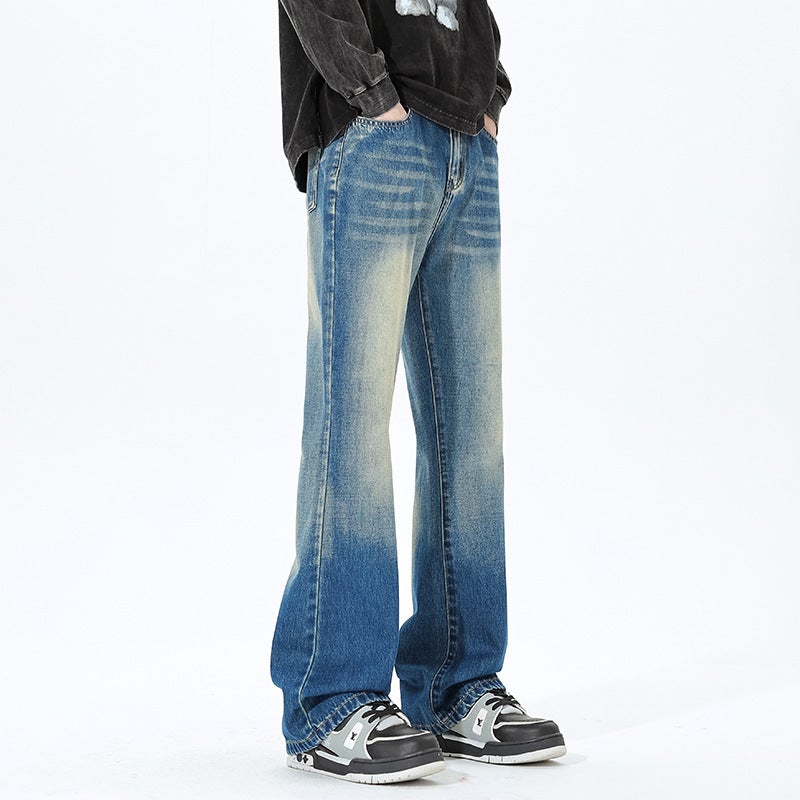 Unisex Classic Denim Jeans Loose Fit Daily Outdoor Wear - Image 3