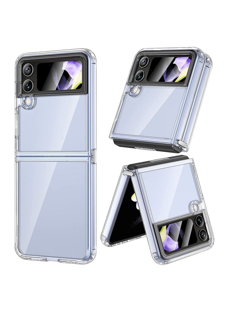 Slim Thin Premium TPU Crystal Shockproof Protective Cover Case for Samsung Galaxy Z Flip 4 5G 2022 - Image 1