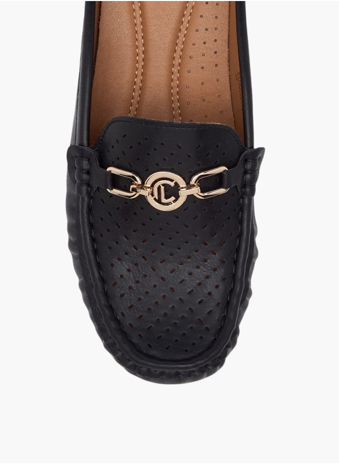 Le Confort Women Metal Accent Slip-On Flatform Mules  - Image 4