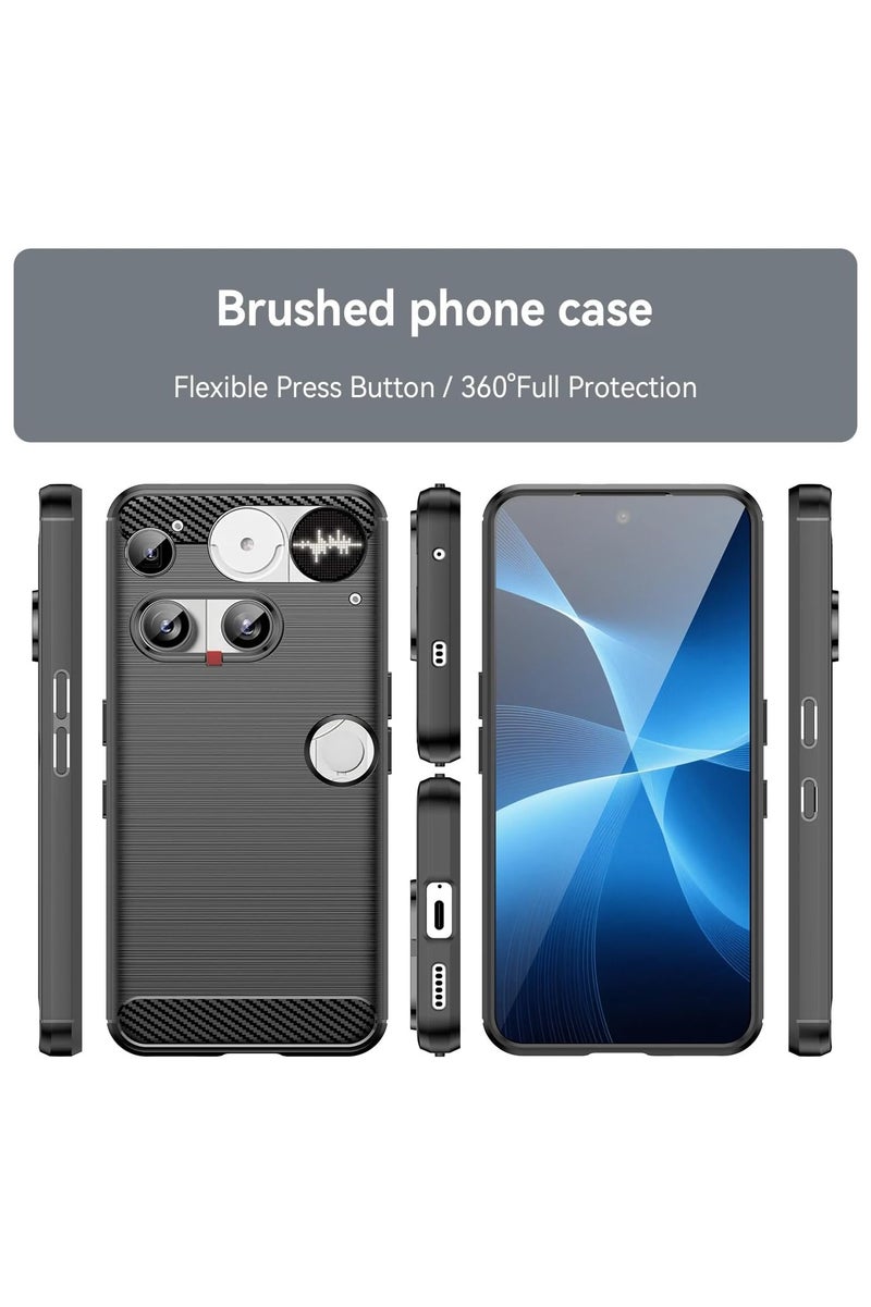 general Protective case compatible with Nothing Phone (3), soft TPU silicone bumper scratch-resistant and shock-proof protective back cover suitable for Nothing Phone 3 - Image 2