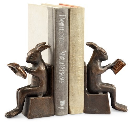 SPI Studious Rabbit Bookends - Image 5
