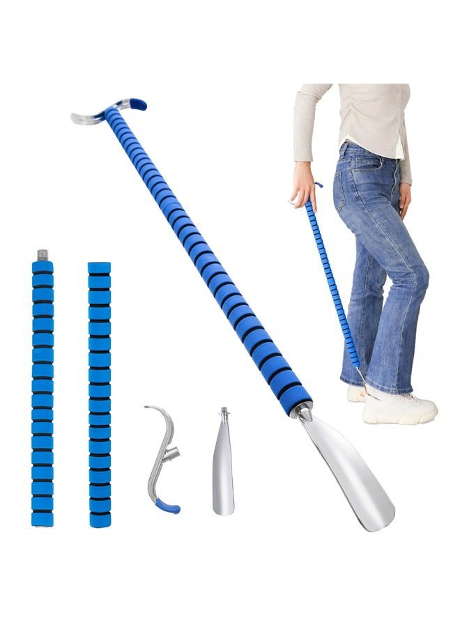 Fanwer Shoe Horn & Dressing Stick - Sock Remover Tool Independent Living Aids for Elderly Disabled Men Women - Image 1