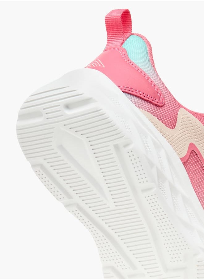 Oaklan by Shoexpress - Girls Colourblock Shoes with Hook and Loop Closure - Image 1
