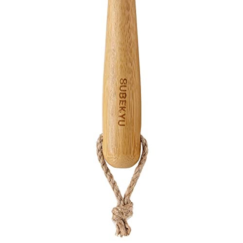 SUBEKYU Dish Brush with Handle, Natural Bamboo Dish Scrubber Brush, Kitchen Dishwashing Brush for Cleaning Dishes/Pans/Pots/Sinks, Sisal Bristles, 2P - Image 4
